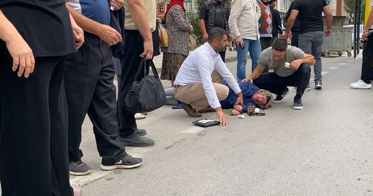 Bursa İnegöl’de korkutan kaza: Yaşlı kadın ağır yaralandı