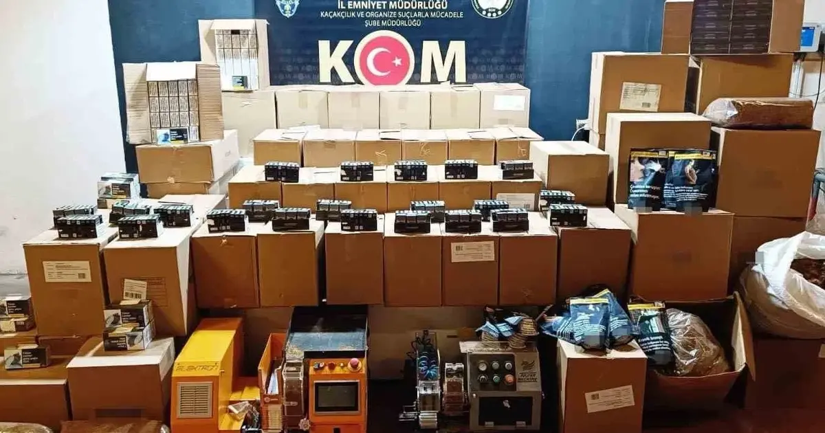 Bursa’da kaçak sigara ve tütün operasyonu: 4 şüpheli yakalandı