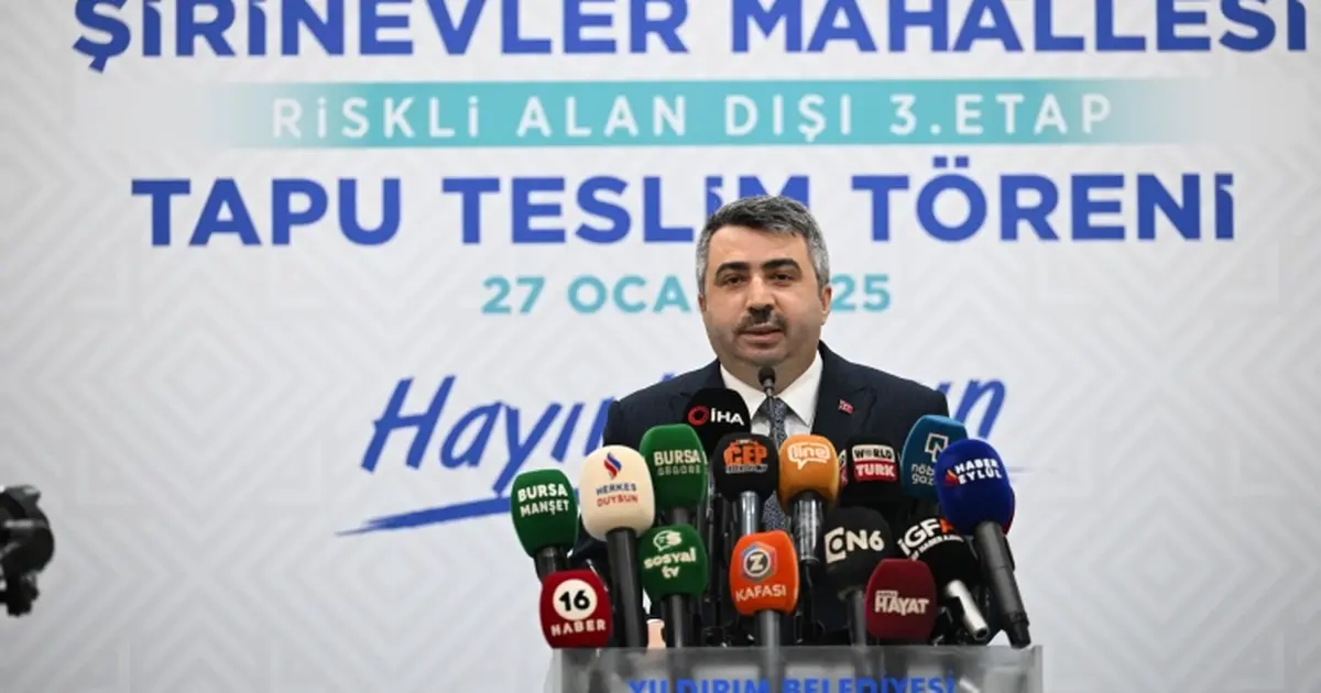 Oktay Yılmaz’dan kentsel dönüşüm mesajı: “Tek pusulamız hemşehrilerimizin rızası”