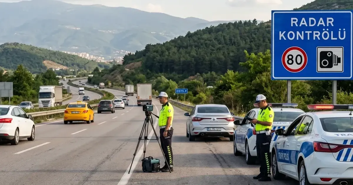 Bursa’da radar denetimleri sıklaştı! İşte saat saat kontrol yapılacak yollar