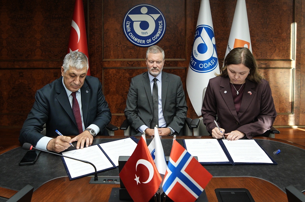 İZTO ile Norveçli oda, su ürünlerinde tecrübe aktarımı için protokol imzaladı