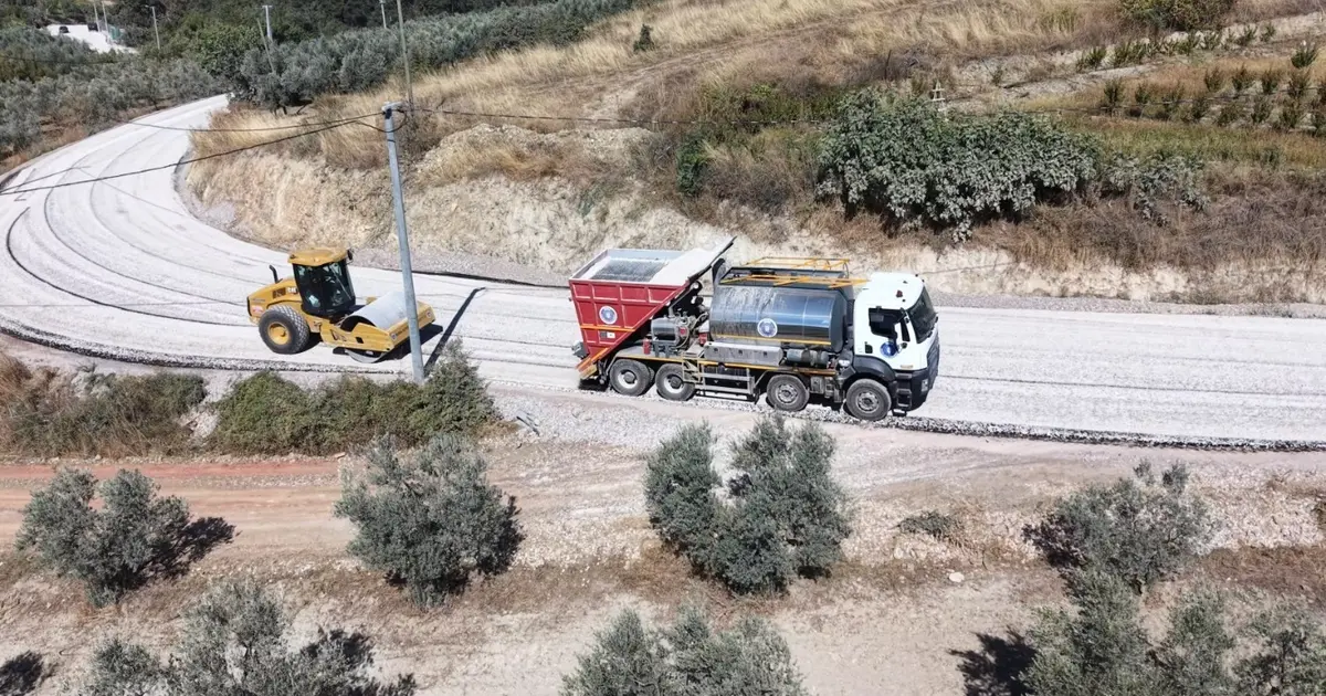 Kestel'de 4 mahallenin yolları yenilendi