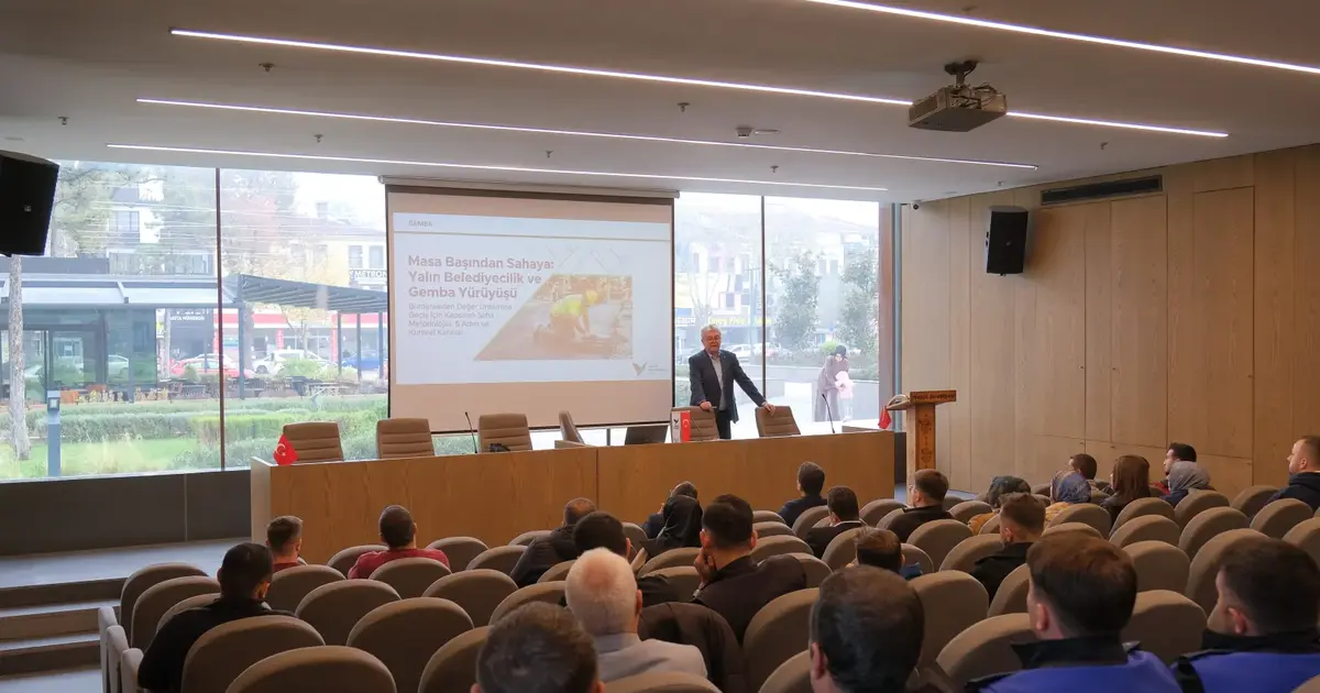 İnegöl Belediyesi'nden personele 2. yalın temelleri eğitimi