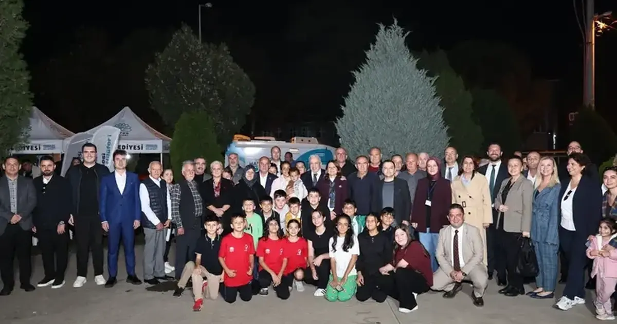 Bursa Nilüfer Belediye Başkanı Özdemir Akçalar’da vatandaşlarla buluştu