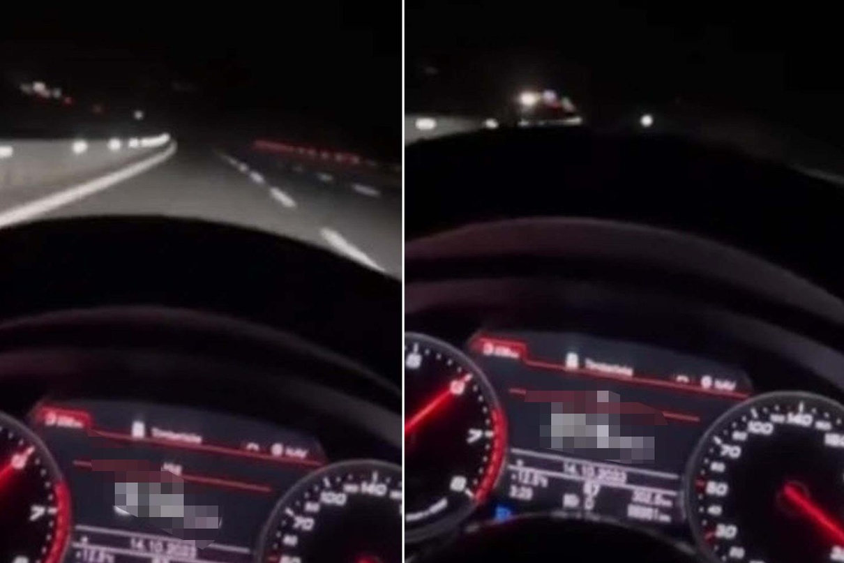 314 km hız görüntüsünü paylaşan sürücüye İzmir'de 25 bin TL ceza kesildi