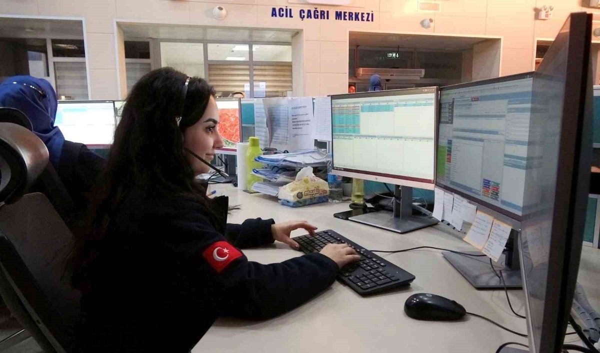 Erzincan 112'ye ocak-eylülde 155 bin 572 çağrı geldi, yüzde 68,4'ü vakaya dönüştü