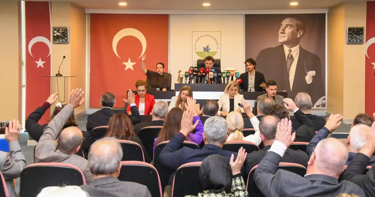 Osmangazi Meclisi’nde yeni ayın ilk toplantısı yapıldı