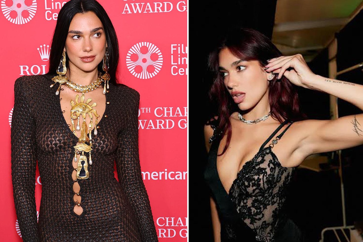 Dua Lipa'nın yeni kıyafeti olay oldu! Tam 740 parça kullanıldı