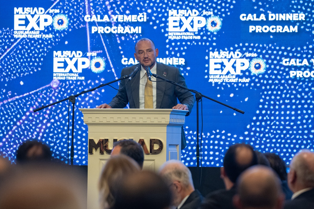 TBMM Başkanvekili Adan 21. MÜSİAD EXPO gala yemeğinde konuştu