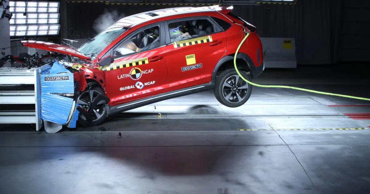 Chery Tiggo 2, sıfır yıldız aldı