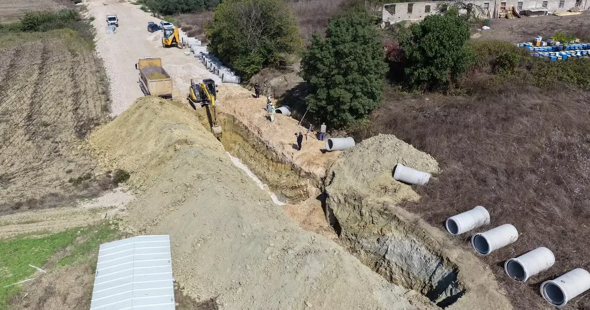 Büyükşehir'den Görükle'de yeni yola yeni altyapı