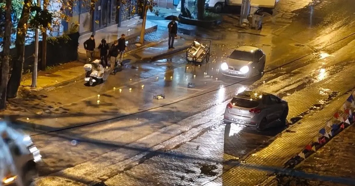 Bursa’da kaza sonrası yürek ısıtan görüntü!