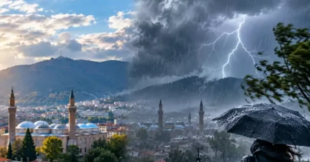 Bursa’da yarın için dikkat çeken hava tahmini!