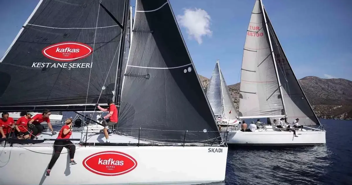 Bursalı yelkenciler Knidos Cup’ta kürsüye çıktı