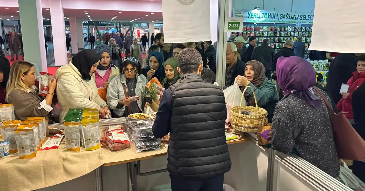 İnegöl'ün tarımsal değerleri Bursa Tarım Fuarı'nda tanıtılıyor