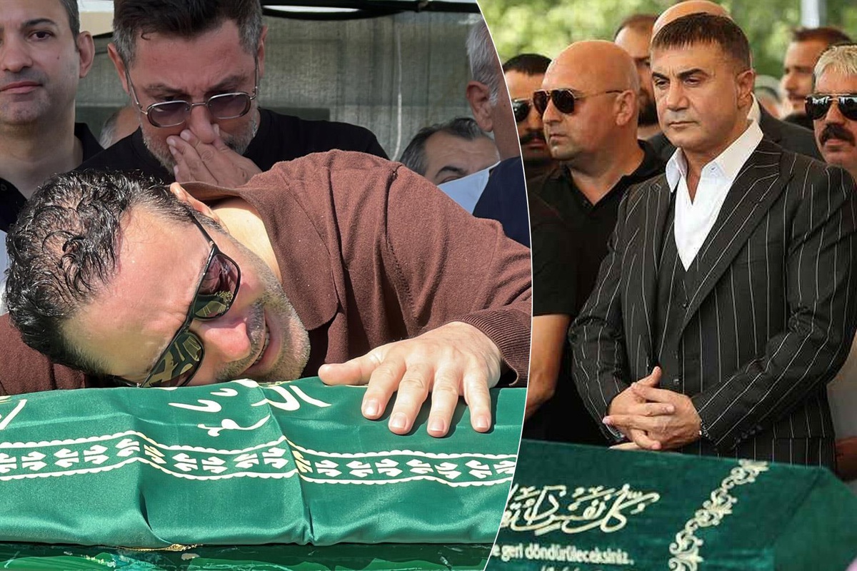 Cenazede dikkat çeken detay! Sedat Peker de Atilla Taş'ın acını paylaştı