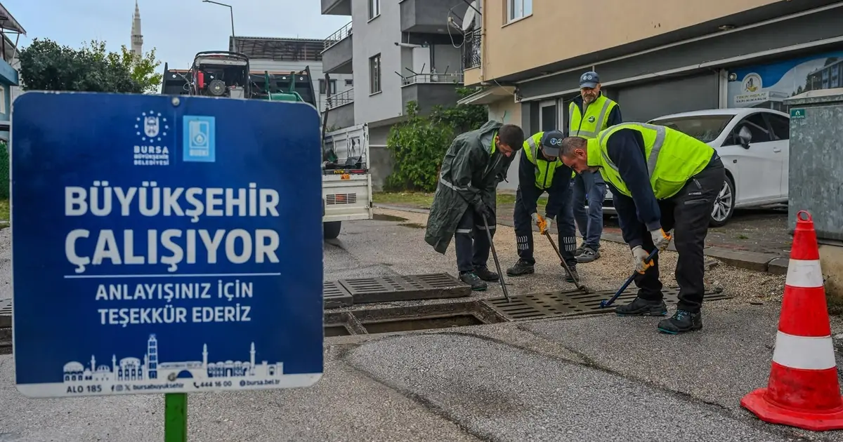 Bursa’da kuvvetli yağış alarmı! Büyükşehir Belediyesi teyakkuza geçti