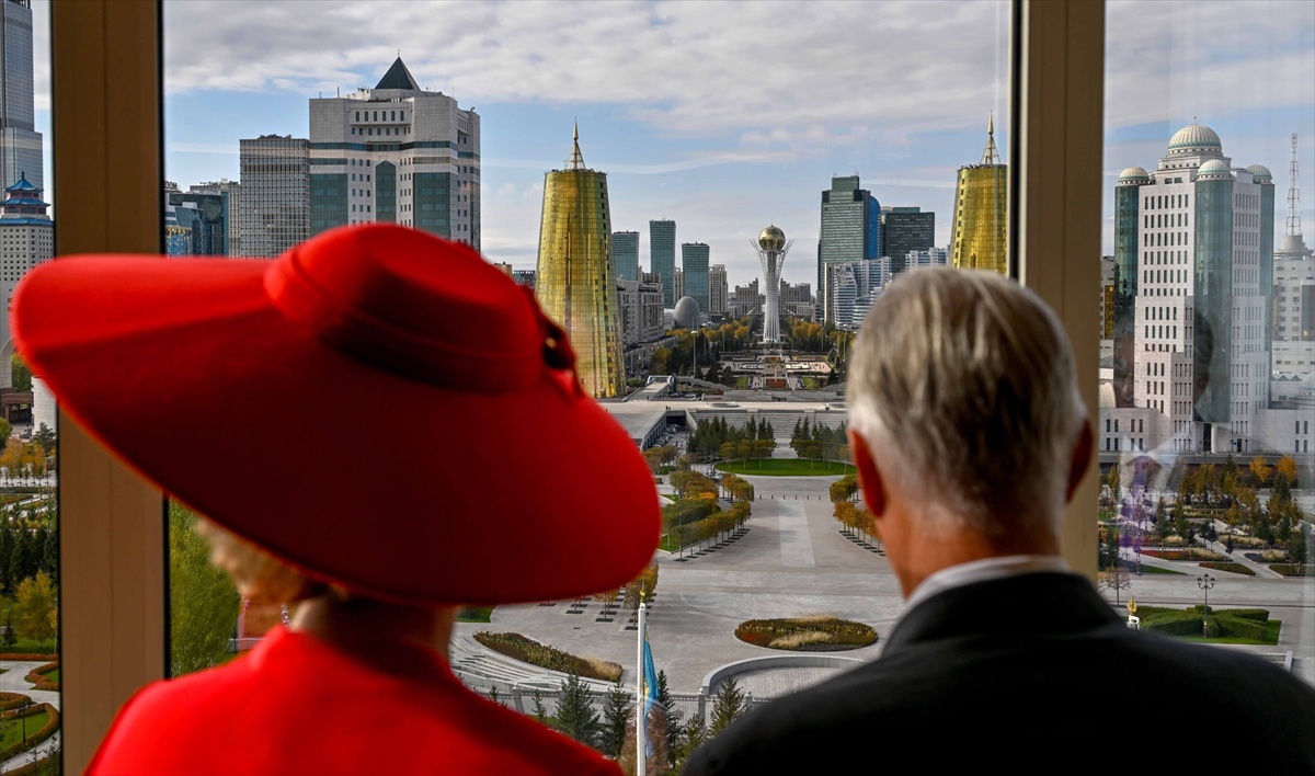 Belçika Kralı Philippe, Kazakistan ile işbirliğini yeni seviyeye taşımak istiyor