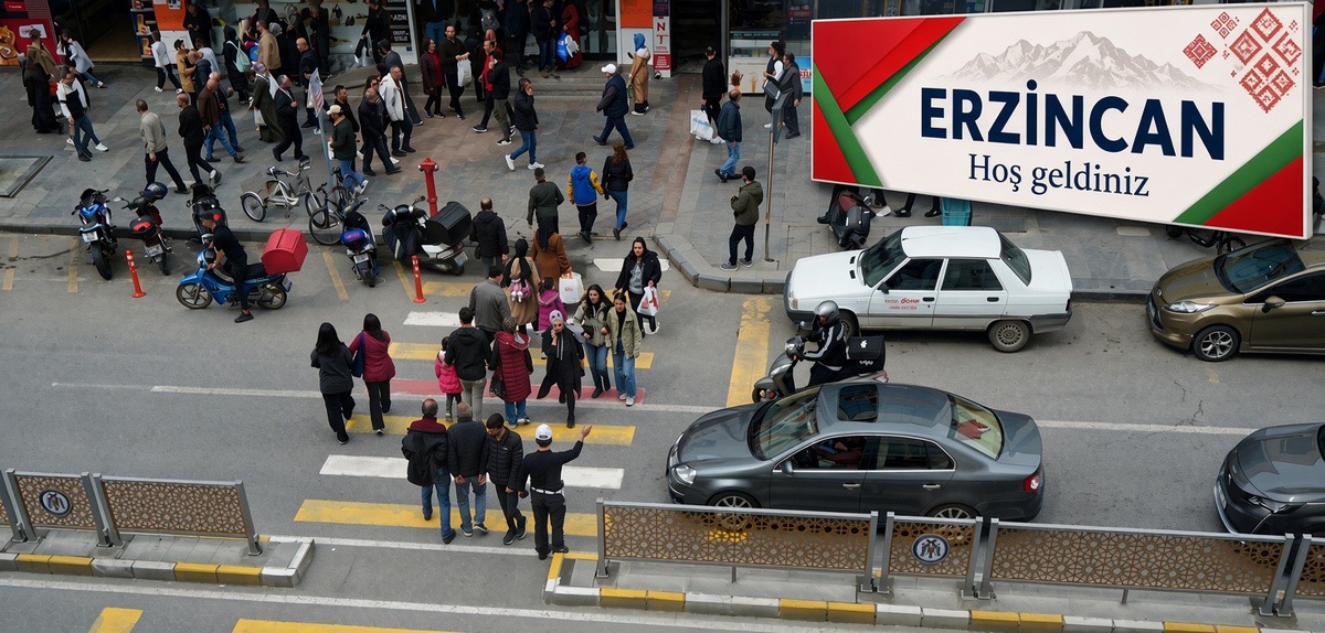 Erzincan 2025'te 21 kişiyle en düşük nüfus yoğunluğuna sahip iller arasında yer aldı