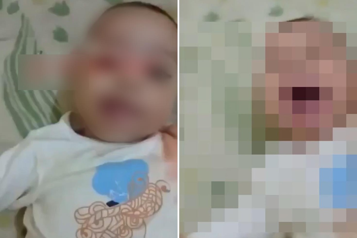 İnfial yaratan görüntü! 4 aylık bebeğine şiddet uygulayıp babasına video gönderdi