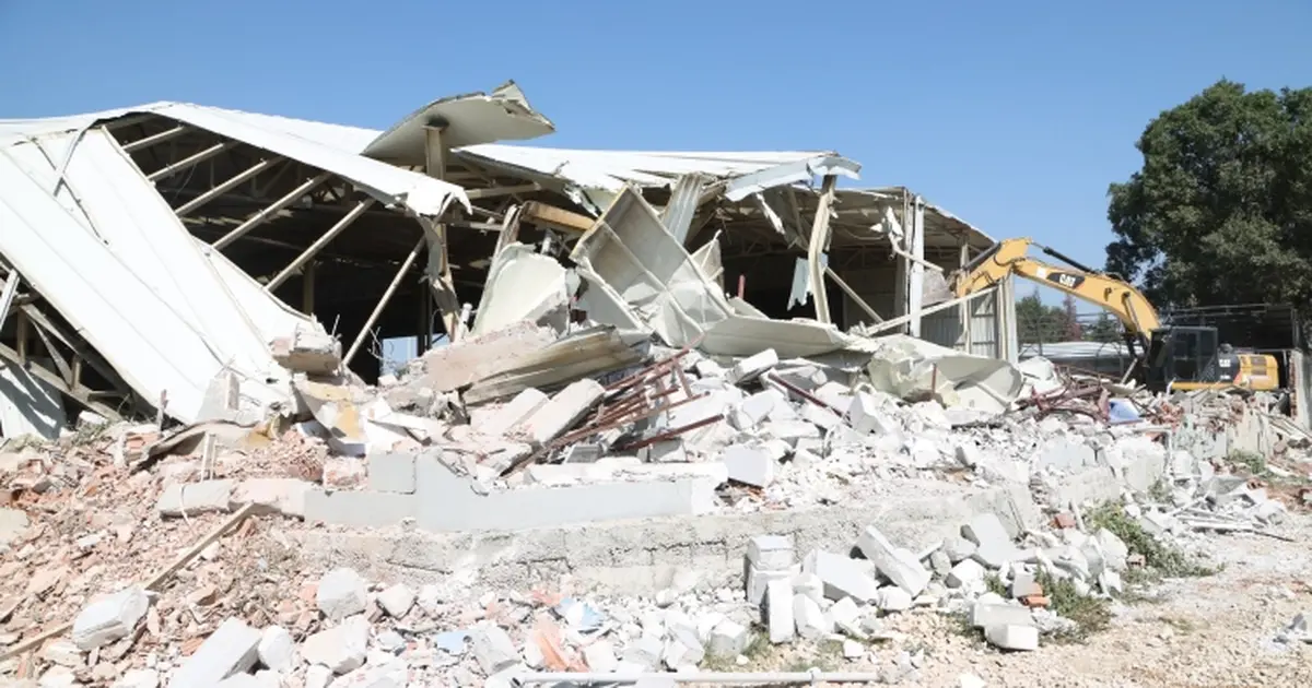 Bursa Nilüfer’de 3 mahallede 3 bin 600 metrekarelik yıkım!