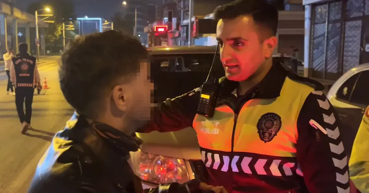 Bursa'da alkollü sürücüden pes dedirten sözler! Ceza yedi, 'ehliyetsiz de süreriz'