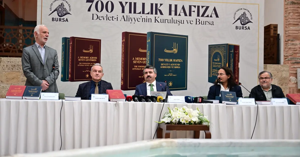 Bursa'nın 700 yıllık hafızası kitap oldu!