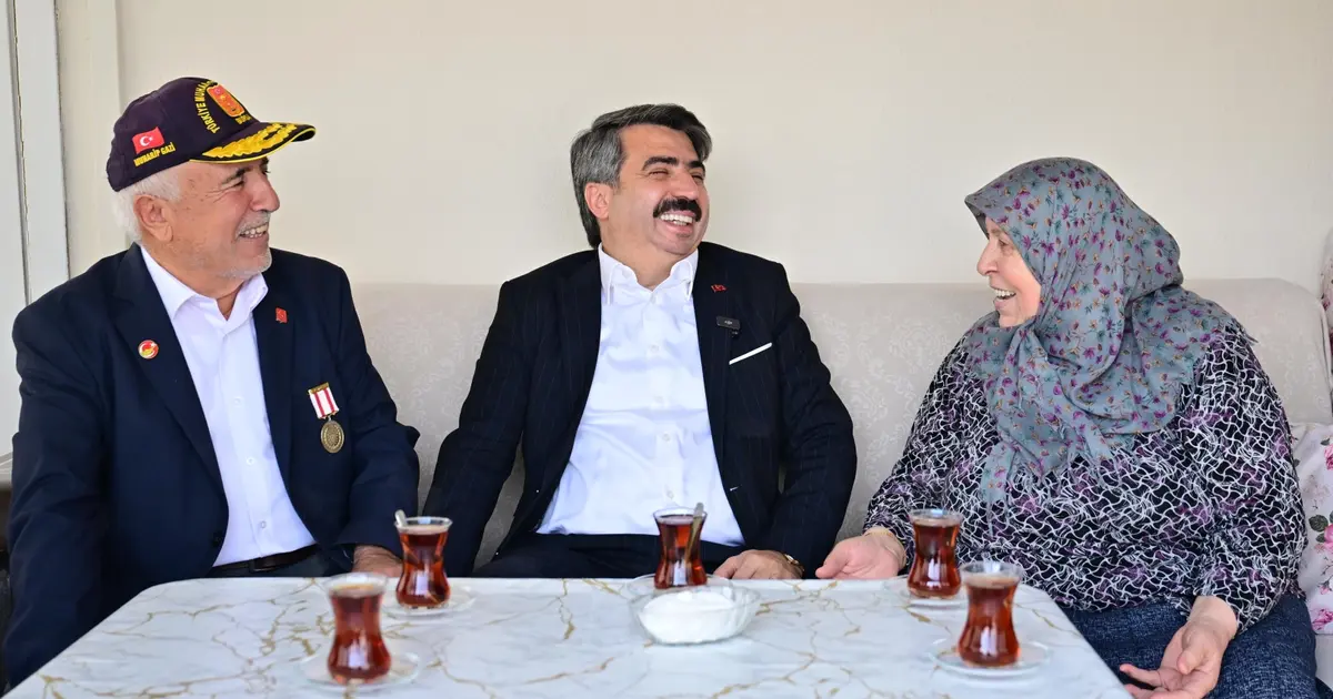 Başkan Yılmaz'dan vefa ziyareti
