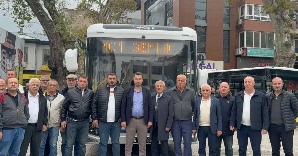 Gemlik'te elektrikli otobüs dönemi başlıyor