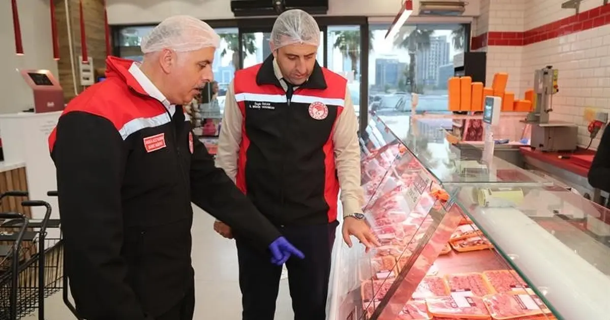 Bursa’da 220 işletmeye eş zamanlı et denetimi