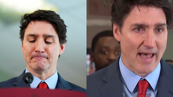 Trudeau’nun basın toplantısında duygusal anlar yaşandı.