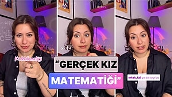 'bukettir' kullanıcı adıyla bilinen içerik üreticisi Buket Kaya, 8 Mart Dünya Kadınlar Günü'nde 'kız matematiği' yaparak bazı acı gerçekleri hatırlattı.