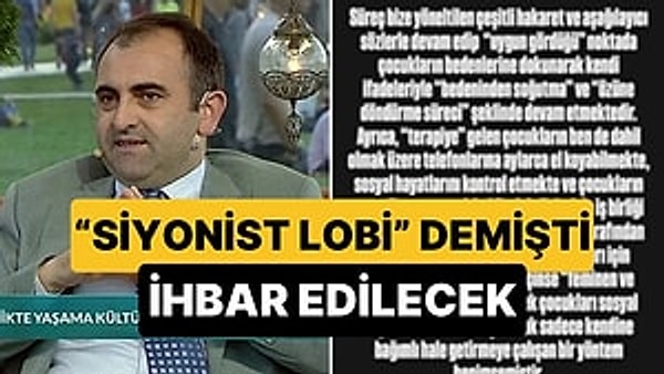 Prof. Dr. Ahmet Akın'a yöneltilen taciz iddiaları.