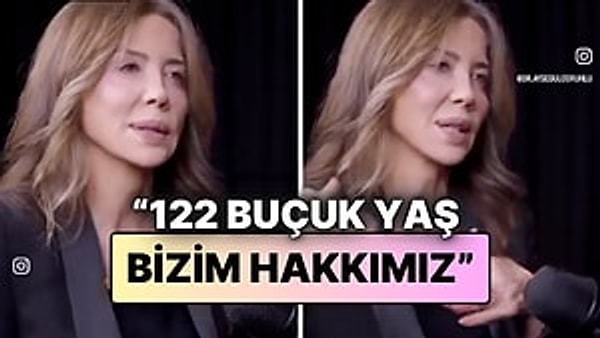 Dr. Ayşegül Çoruhlu, sağlıklı bir yaşam sürme hakkının doğuştan geldiğine dikkat çekerek 122,5 yıl yaşamayı teşvik ediyor.