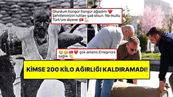 18 Mart Çanakkale Zaferi ve Şehitleri Anma Günü için Düzce Belediyesi sosyal deney gerçekleştirdi.