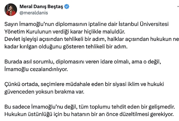 Meral Danış Beştaş