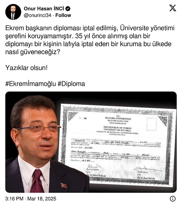 Üniversite yönetimi eleştirildi