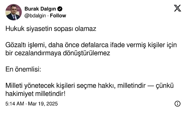 Balıkesir Milletvekili Burak Dalgın