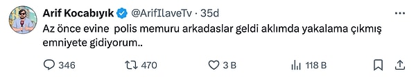 Arif Kocabıyık'ın ifadesi 👇