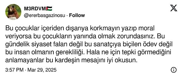 Bu umut dolu mektup, sosyal medya platformlarında yoğun bir ilgiyle karşılandı.