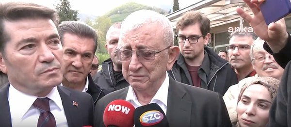 Ekrem İmamoğlu’nun babası Hasan İmamoğlu, bayram namazı sonrasında yaptığı açıklamada gözyaşlarını tutamadı.
