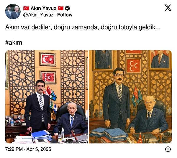 MHP'li Yavuz'un paylaşımı şöyle oldu 👇