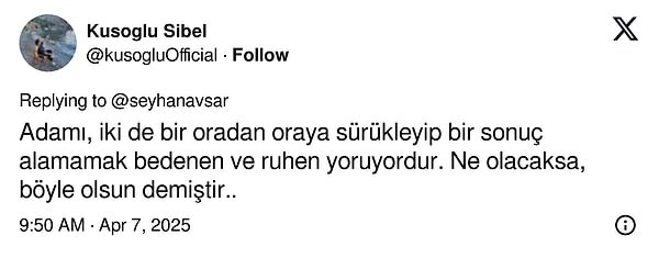 Yapılan yorumlar şöyle oldu.