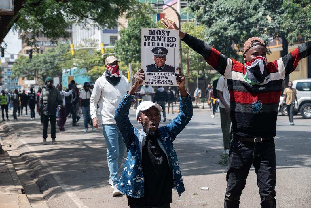 Albert Ojwang Protesto
