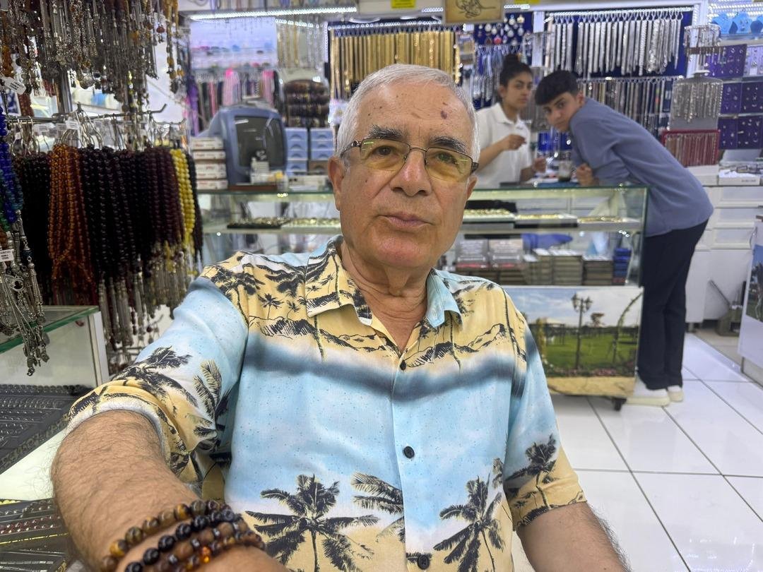 Dükkan sahibi Nuri Vatansever