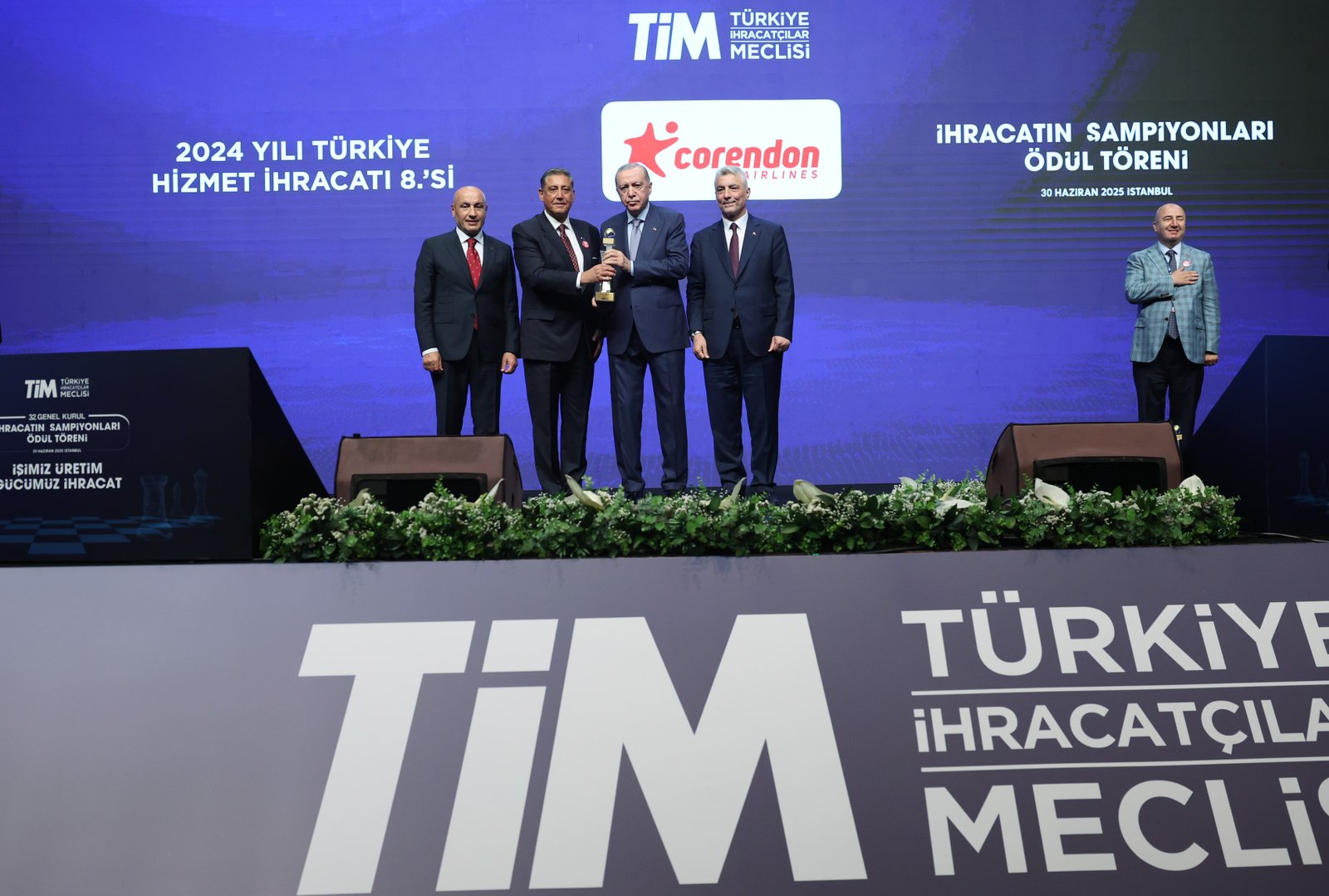 Cumhurbaşkanı Erdoğan TİM Ödül Törenine Katıldı