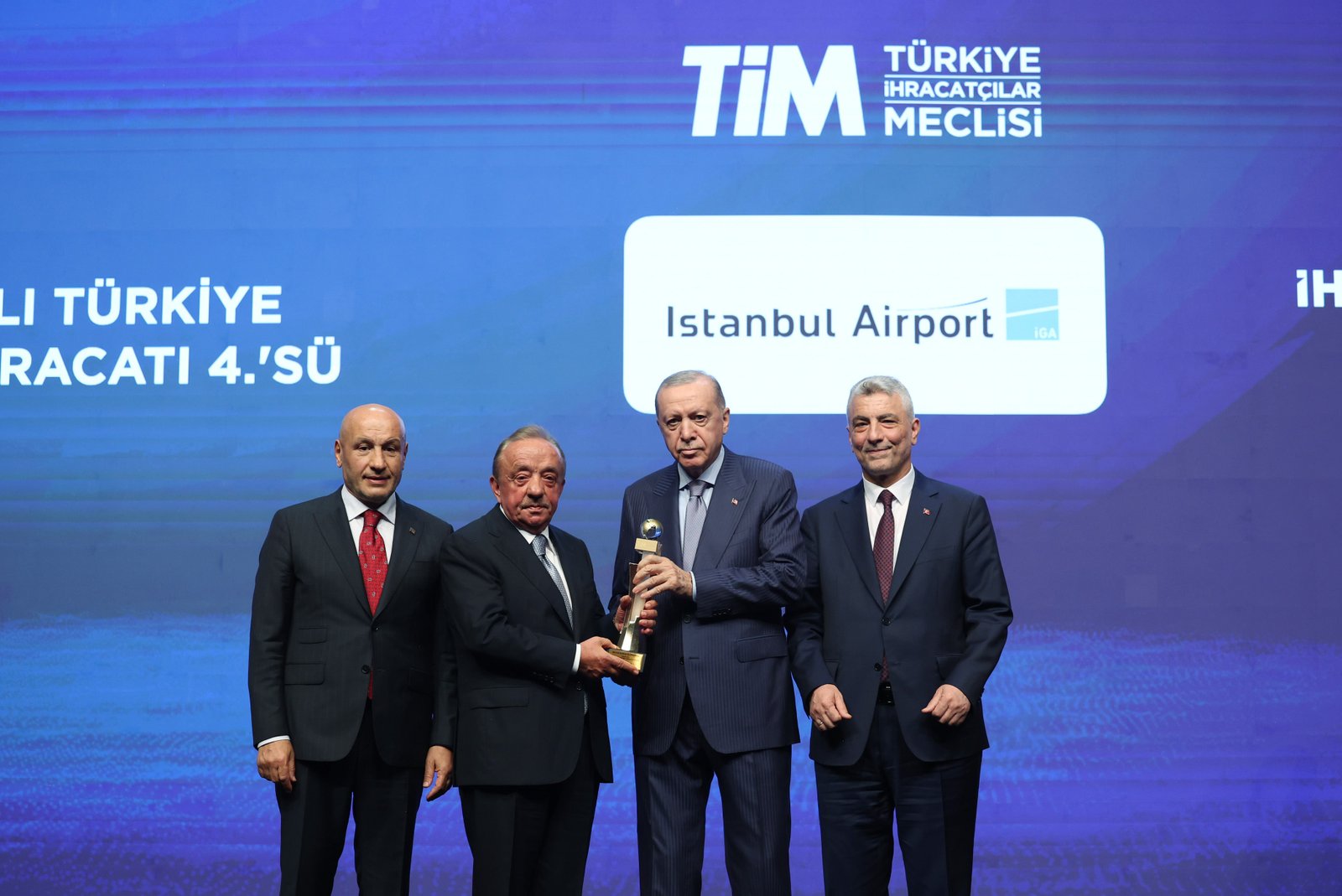 Cumhurbaşkanı Erdoğan TİM Ödül Törenine Katıldı