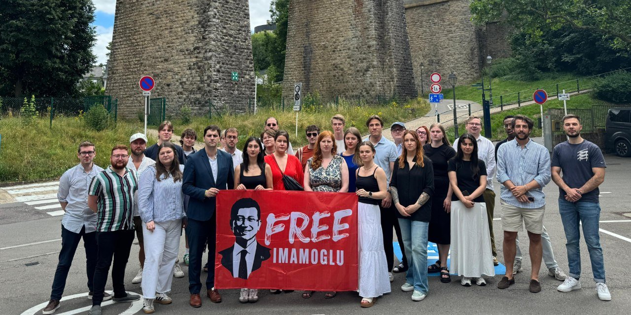 Lüksemburg’un kalbinden mesaj! “İmamoğlu'na Özgürlük"