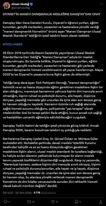 Manevi Danışmanlık