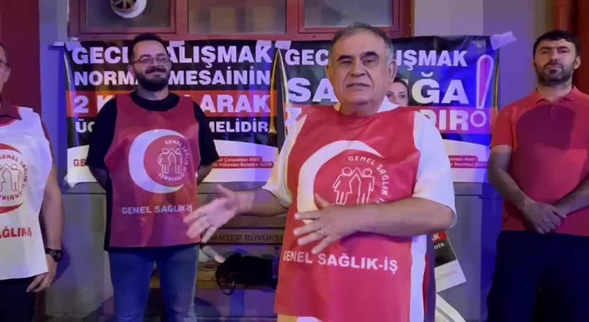 Genel Sağlık-İş: Gece çalışanlara iki kat ücret verilmeli